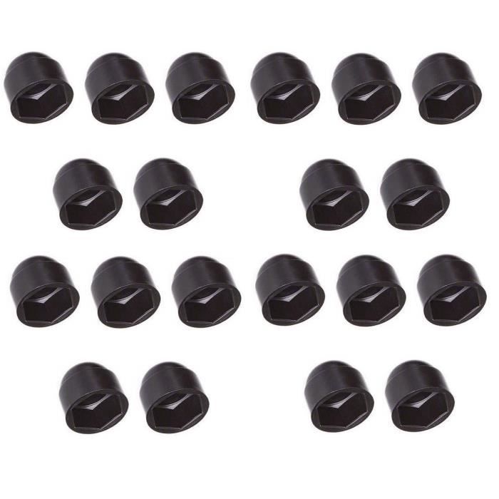 Plastique Boulon & Écrou Capuchon Protection-M6-M8-M10-M12 Noir & Blanc Plastique Boulon & Écrou Capuchon Protection-M6-M8-M10-M12 Noir & Blanc