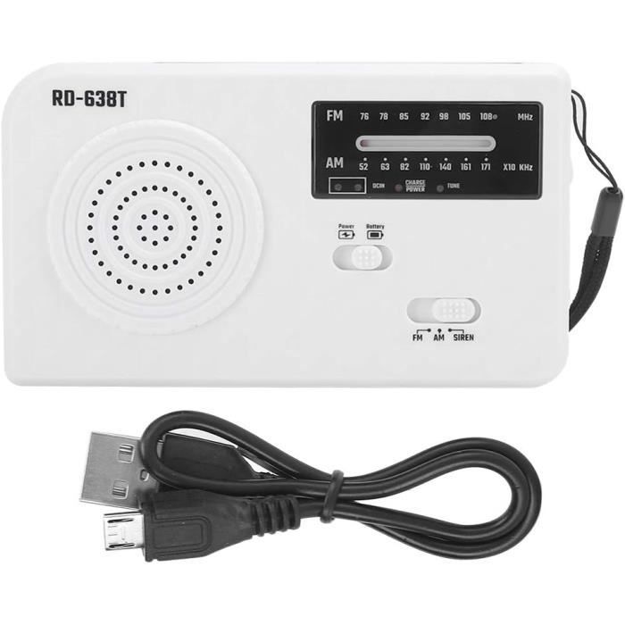 Radio Dynamo Survie Radio D'urgence Solaire, Radio D'urgence Multifonction Radio Survie
