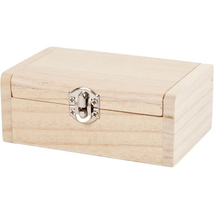 Boite A Bijoux En Bois A Decorer Achat Vente Pas Cher