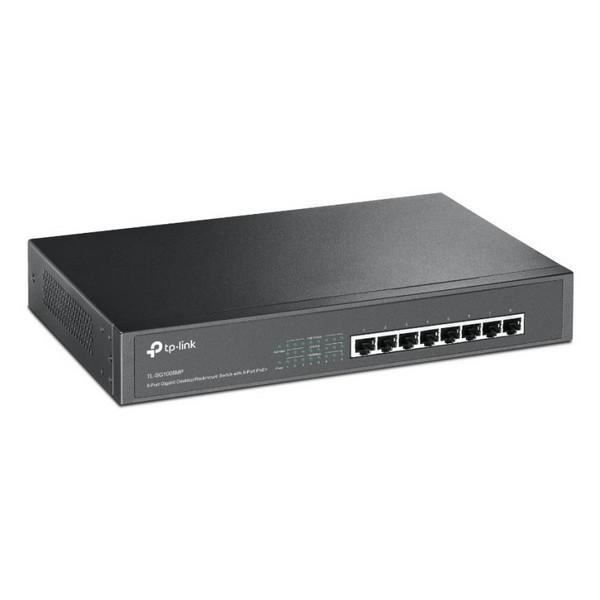 TP-LINK Commutateur Ethernet TP-LINK TL-SG1008MP 8 Ports - 2 Couche supportée - Paire torsadée
