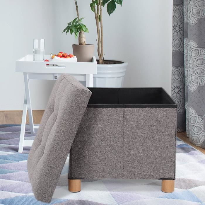 Pouf Coffre de Rangement Pouf Rangement Pouf Repose-Pieds de Stockage Pouf Coffre de Rangement Pouf Rangement Pouf Repose-Pieds de Stockage