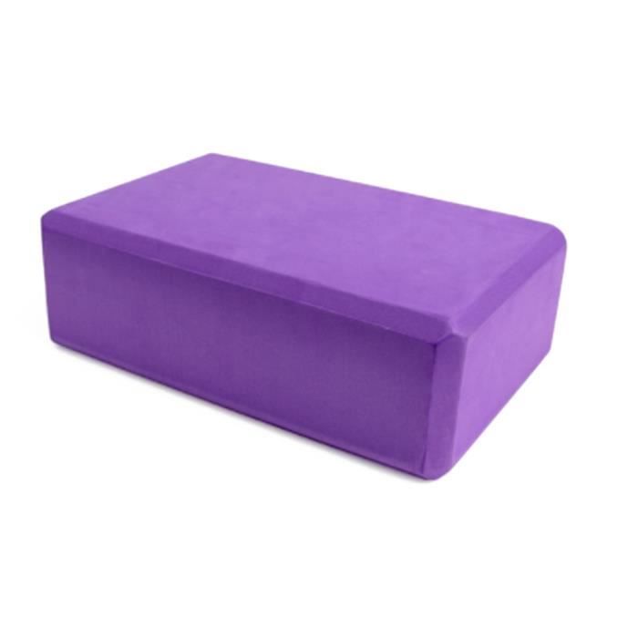 ISE Bloc Yoga En Mousse EVA - 23x15x7,6 Cm - Antidérapant Et Confortable - Pour Pilates, Fitness, Étirement