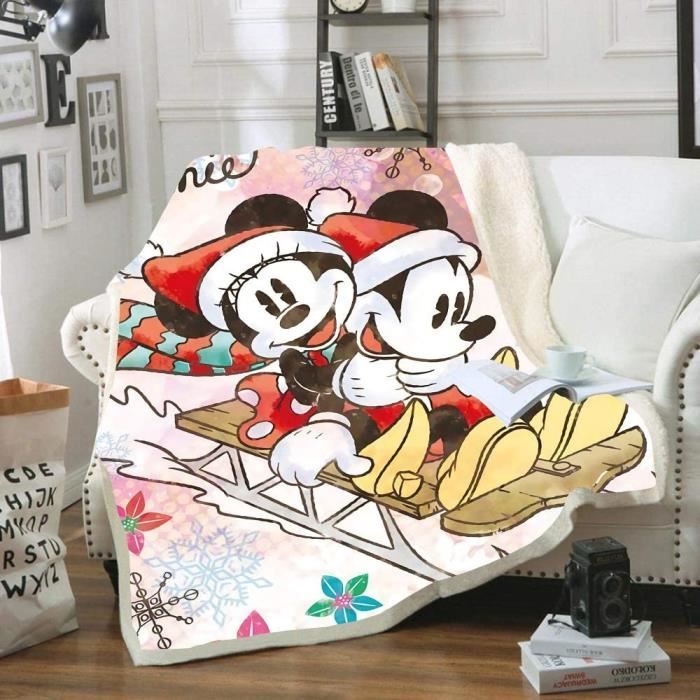 Couverture cosy snuggle n dream mickey mouse anthracite de Hauck sur