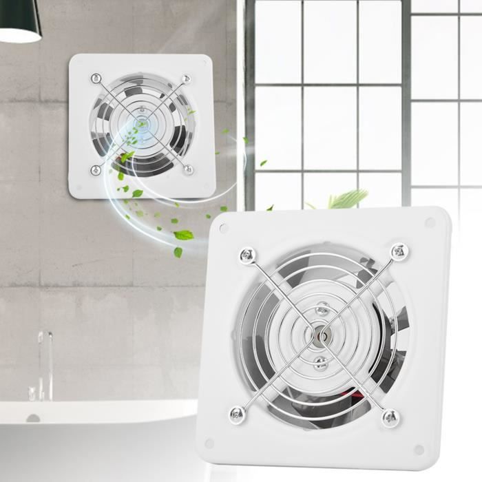 Silencieux Ventilateur Extracteur Fenêtre déchappement Pour Cuisine Salle de Bains HB057