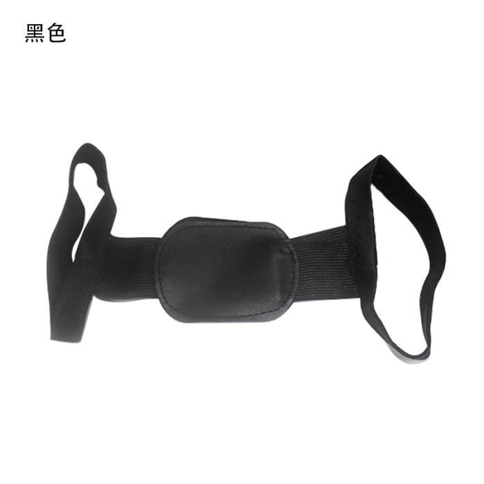 Correcteur De Posture Pour Le Haut Du Dos Et Les épaules - Noir Et Gris, Taille Ajustable