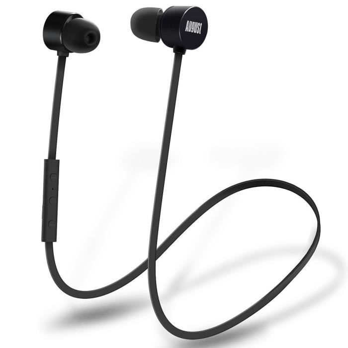/Écouteur Bluetooth Nouvelle Recharge Magn/étique Mini Oreillette Bluetooth 4.1 1 /écouteur Sans Fil R/éduction de Bruit Multipoint Intra-Auriculaires Casque avec Micro