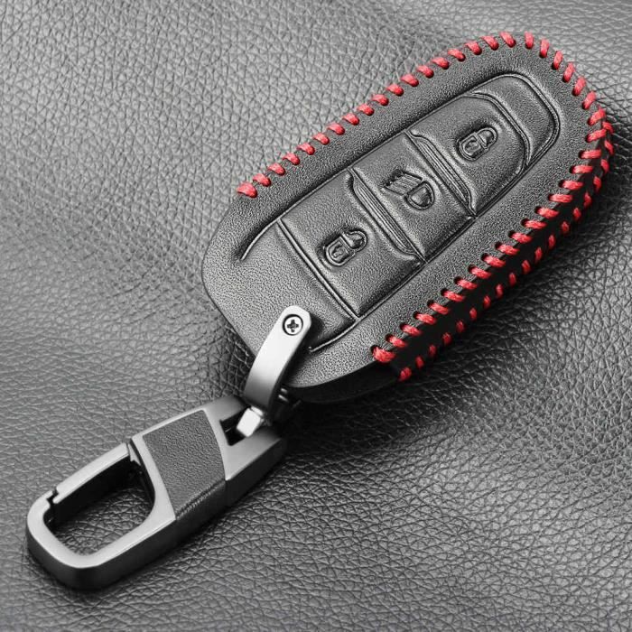 KUNIO Custodia per chiave a scatto adatta per Citroen C2 C3 C4 C5 C4L