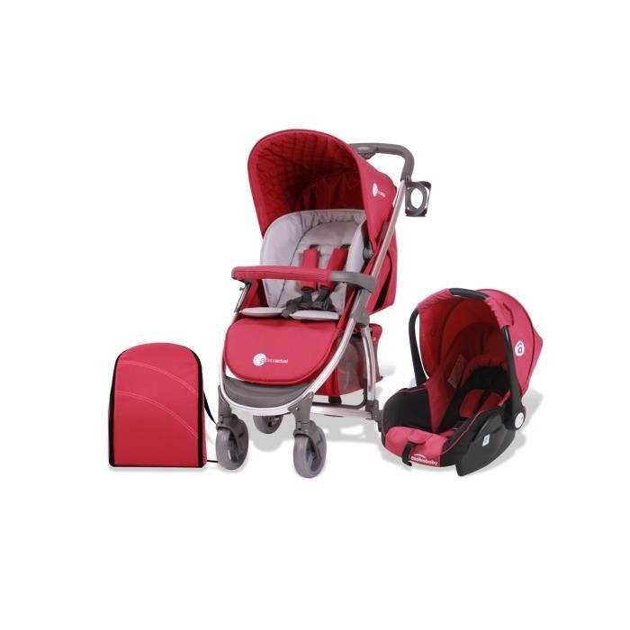 poussette canne roma rose