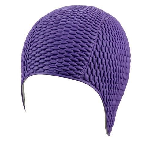 beco bonnet de bain femme bulles violet taille unique