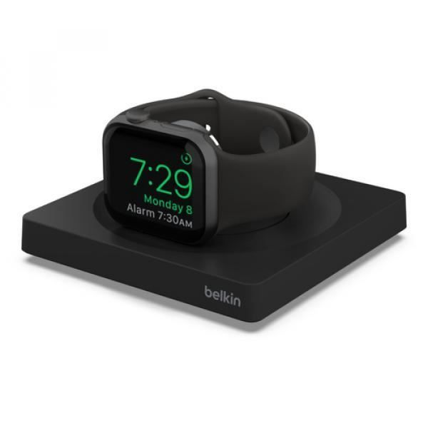 Belkin BOOST CHARGE PRO - Socle de charge sans fil - Fast Charge - noir - pour Apple Watch
