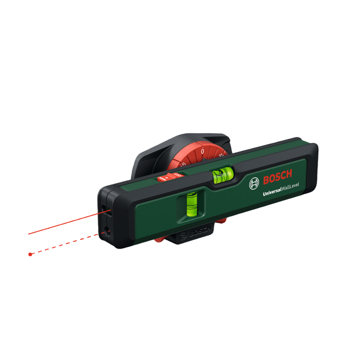 Laser lignes BOSCH UniversalWallLevel Avec manuel + 2 piles x 15V AA