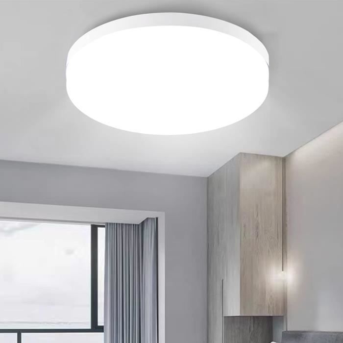 Plafonnier LED, Luminaire Plafonnier 36W 3240lm, Lampe de Plafond