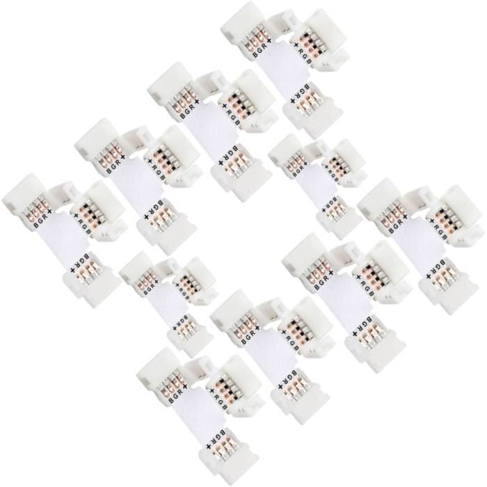 Kylewo Bracelet LED Rechargeable – 4 Pièces Réfléchissantes, 3 Modes De Clignotement, Pour Jogging, Vélo, Chien, Sécurité Nocturne