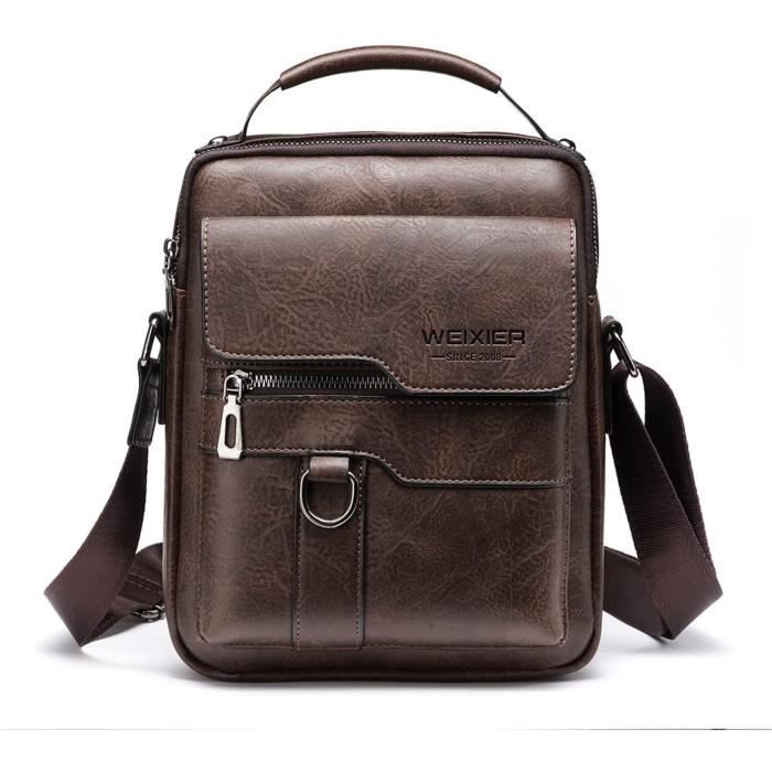 Hjkiopc Sacoche Bandoulière Cuir Sacoche Homme Sacs à Hjkiopc Sacoche Bandoulière Cuir Sacoche Homme Sacs à