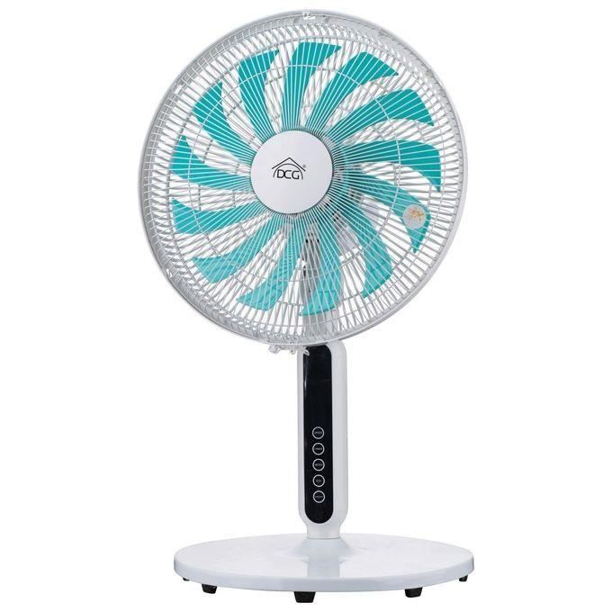 Ventilateur sur pied - DCG - VE1634TT - 55W - Télécommande - 3 vitesses - Dcg