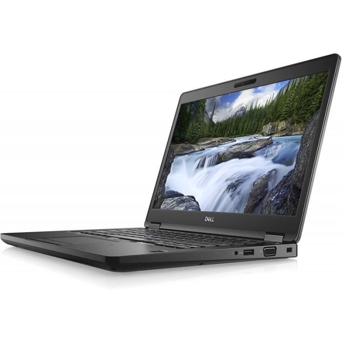 Dell Latitude 5490 - 16Go - 500Go SSD Noir Reconditionné - vue 1