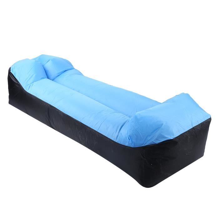 canape gonflable de camping exterieur sac de couchage de voyage ultra leger de plage lit d air chaise longue lit d air koa cdiscount jardin