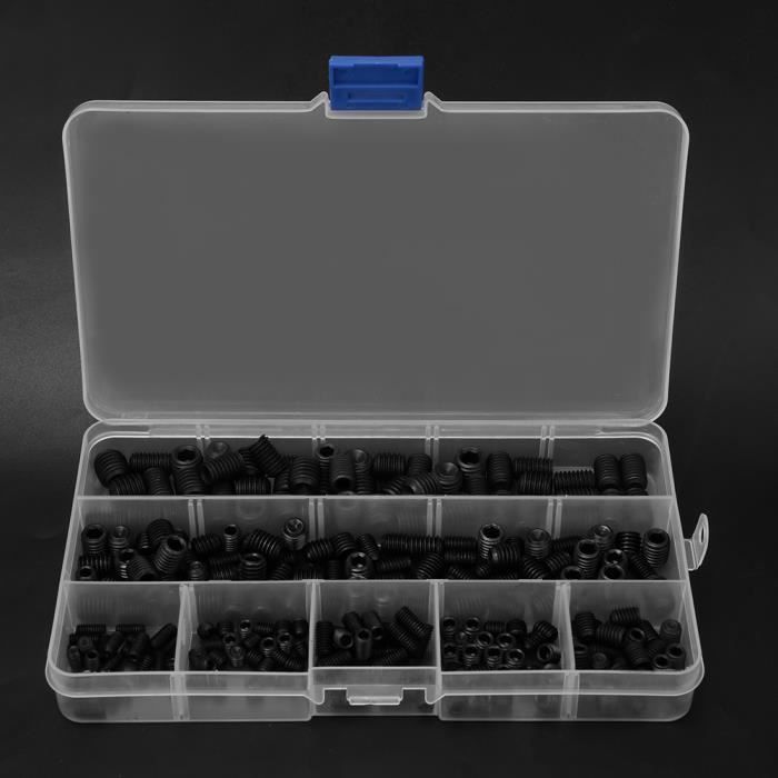 Kit de vis universelles RC, 500 pièces, assortiment de vis, attaches de quincaillerie pour Traxxas Axial Redcat HPI Arrma Losi 1/8 1/10 1/12