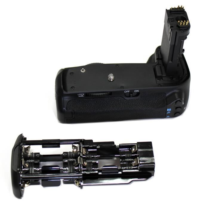 Grip Batterie Canon Eos 50d Vhbw Grip Batterie Pour Canon EOS | Poignée Alimentation 50D 40D 20D 30D | Avec Molette Sélection Accessoire Canon 40d