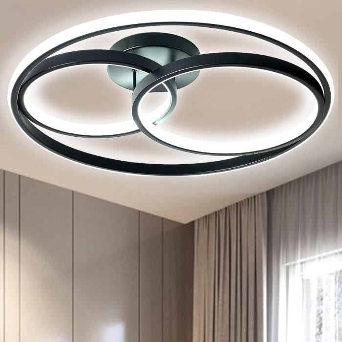 Lustre Plafond Design Basket-ball – Dimmable 3 Couleurs, Ampoule E27 Incluse, Diamètre 32 Cm, Hauteur 58 Cm