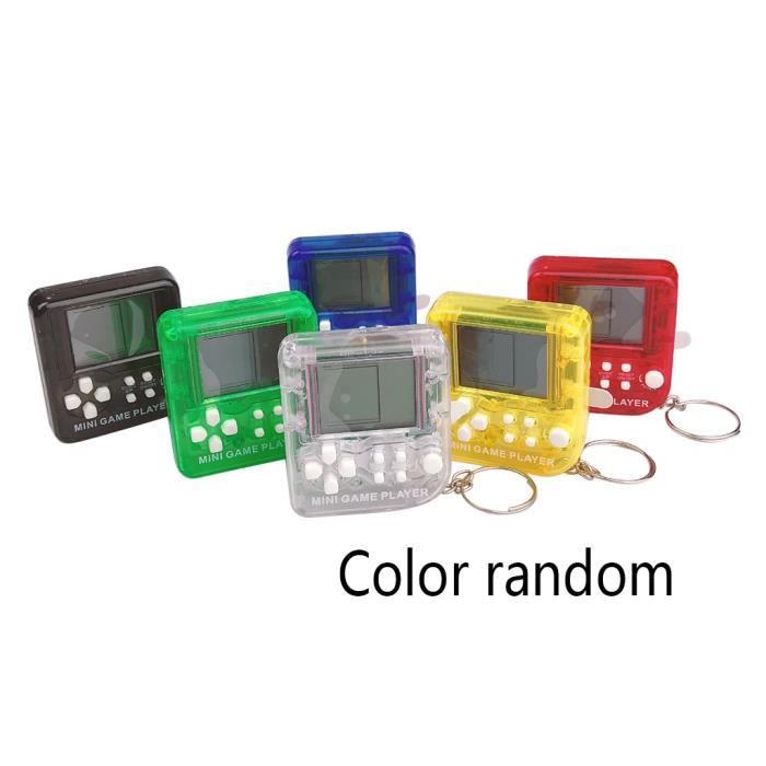 Mini Brick Game Keychain Console Console de jeu portable classique