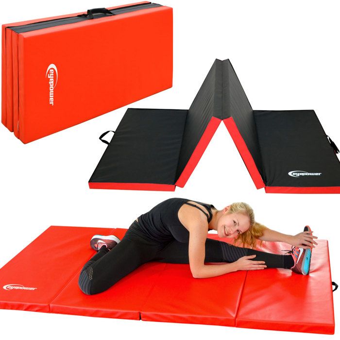 Matelas dentrainement - EYEPOWER - RG20 - 200x100x5cm - Rouge-Noir Matelas dentrainement - EYEPOWER - RG20 - 200x100x5cm - Rouge-Noir