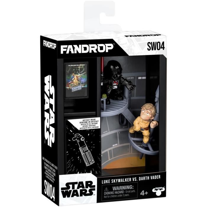 Figurine FANDROP x STAR WARS Darth Maul vs Ahsoka Vitrine avec scène culte + mini affiche 18 cm - vue 3
