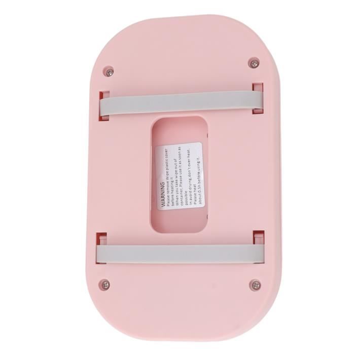 Chauffe Lingettes Bébé Électrique – Baby Wipes Warmer 45-55°C Avec Adaptateur, Lingettes Toujours Chaudes Et Humides