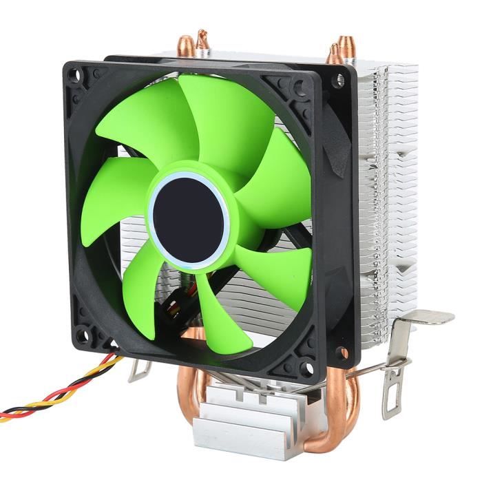 Vert Cpu Refroidisseur CPU Ventilateur CPU connecteur 3 broches accessoire ...