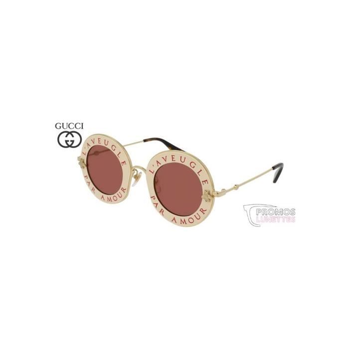 Lunette de soleil top aveugle par amour