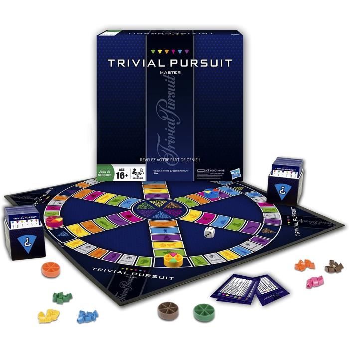 Trivial Pursuit Master, Jeu de societe de reflexion, Jeu de plateau ...