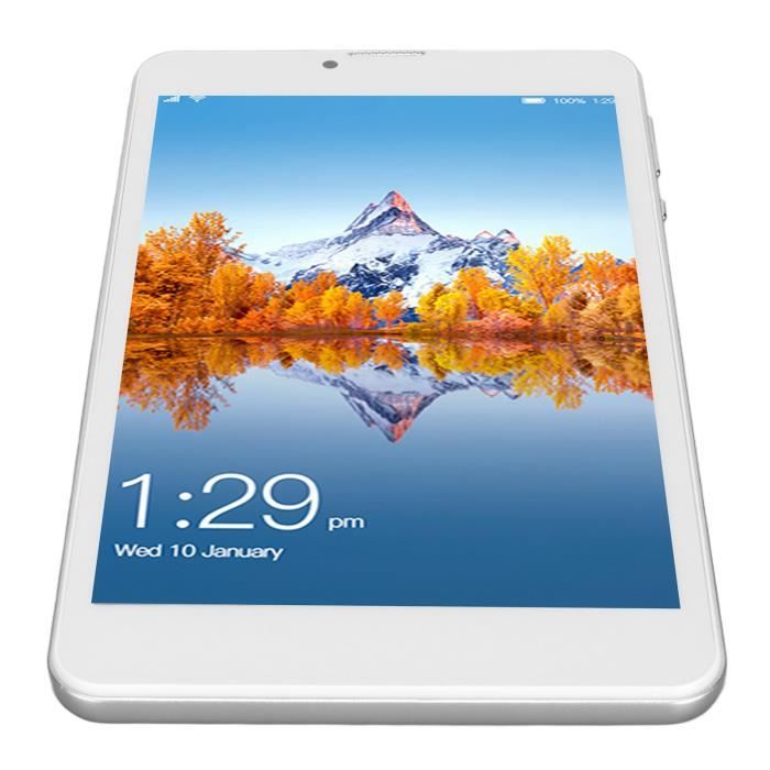Fdit tablette HD Tablette 7 pouces pour Android 10.0 2.4G 5G WiFi 4 Go