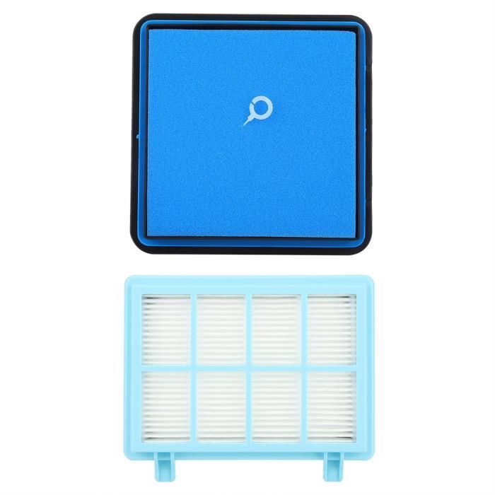 HURRISE kit de filtre adapté pour Philips Kit de filtre en mousse de moteur  lavable pour aspirateur Philips FC9331/FC9332/FC8010