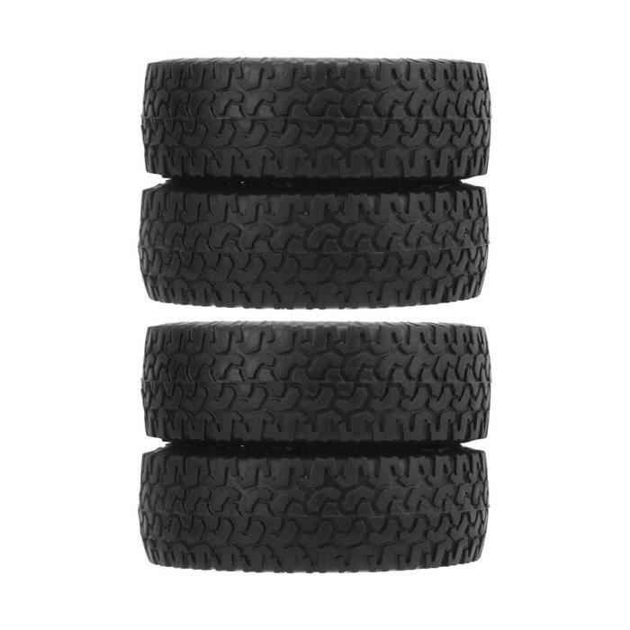 1 Paire 1/10 RC Pneu En Caoutchouc De Camion Pour ZD Racing Voiture