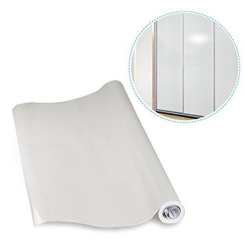 kinlo papier peint adhesif gris paillete pour armoire cuisine en pvc film impermeable sticker autocollant muraux etanche 4 rouleaux cdiscount bricolage