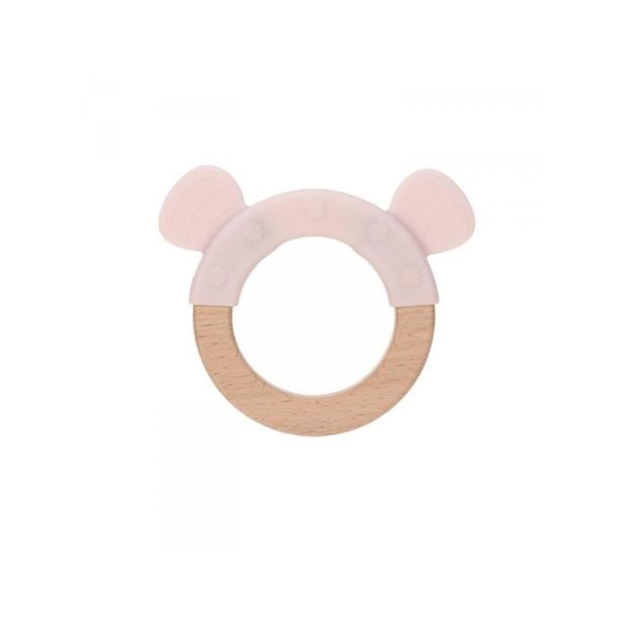 Lassig Anneau De Dentition Bois Silicone Little Chums Souris Rose Cdiscount Puericulture Eveil Bebe