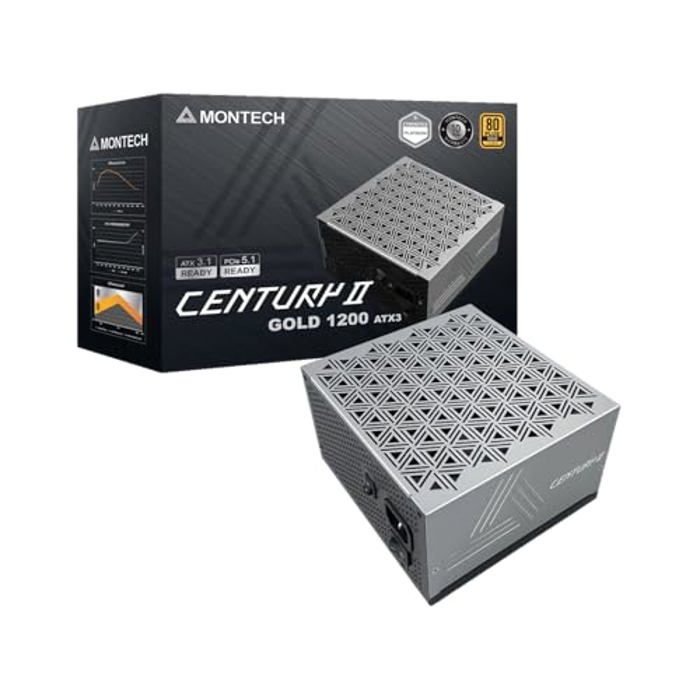 Fuente de Alimentación Montech CENTURY II 80 PLUS Gold modular - vue 2