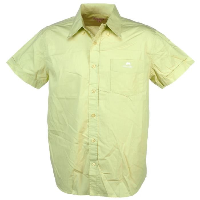 chemise vert anis