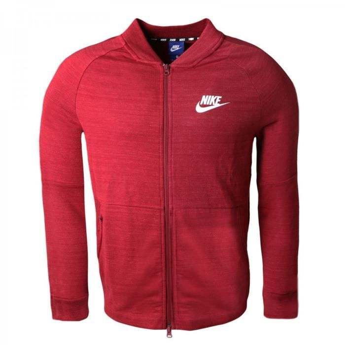 veste rouge nike