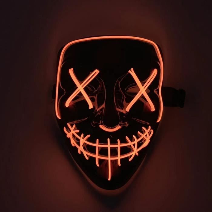 Masque En Coton Lavable Motif Halloween - Mignon Et Excentrique - Neuf - Fabriqué Au Royaume-Uni