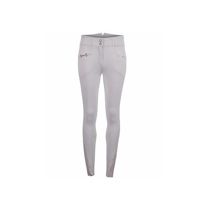 Pantalon équitation Full grip femme Montar Molly Vol 2 - white