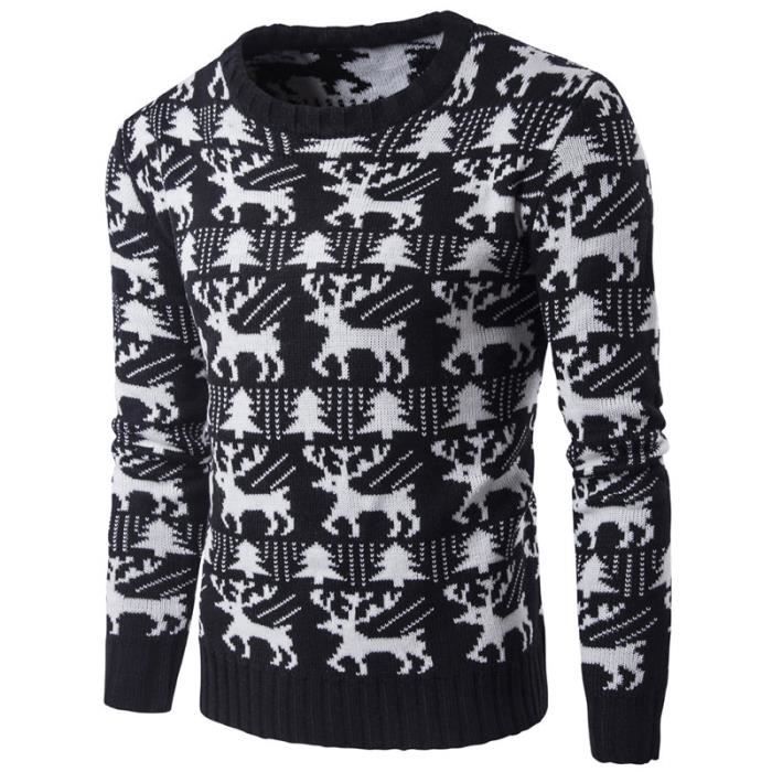 Pull cerf homme on sale