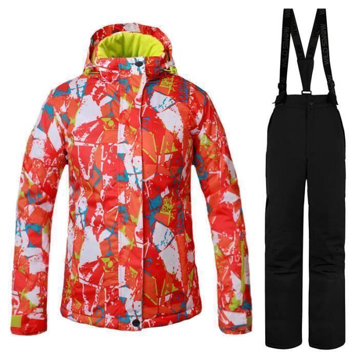 Combinaison de ski femme de Marque luxe V tements tanche d