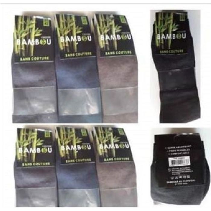 Chaussettes en bambou homme clearance