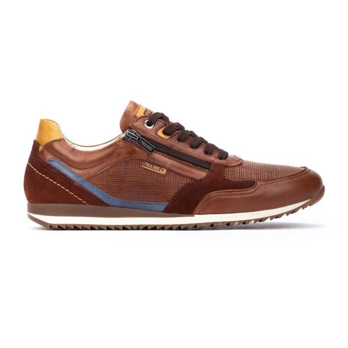Pikolinos Baskets Liverpool - PIKOLINOS - Homme - Cuir - Bleu