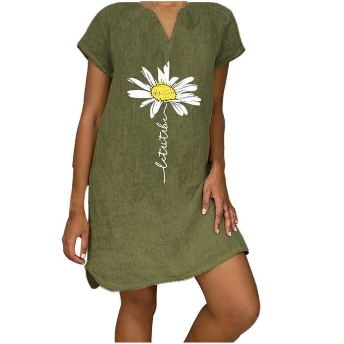Robe blanche élégante à fleurs découpées de grande taille pour femme