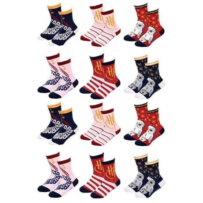 Lot de 5 paires de chaussettes fille thème licorne bleu rose et couleur