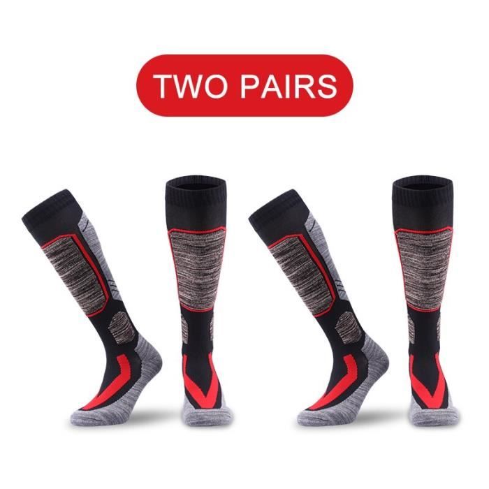 Chaussettes Thermiques Antidérapantes - Doublure Polaire, Confort Hiver Maison