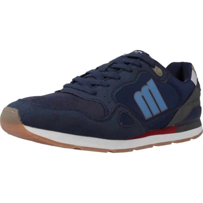 Basket MTNG 111344 Bleu Homme Synthetique Lacets Plat Bleu Cdiscount Chaussures