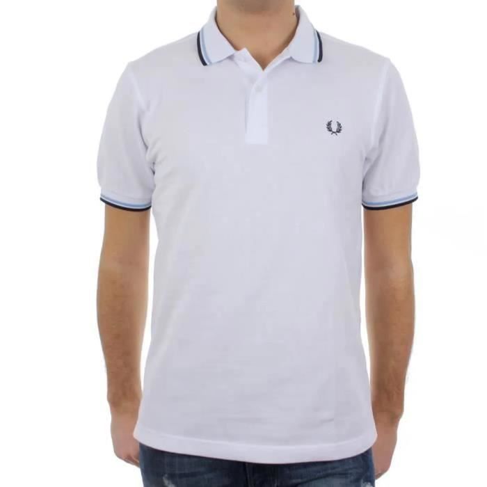 Polo fred shop perry bleu ciel